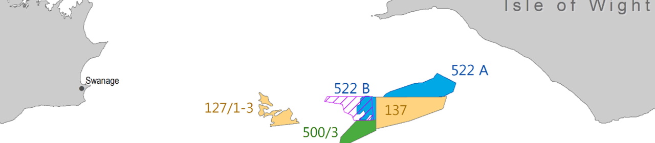 licence area map english channel