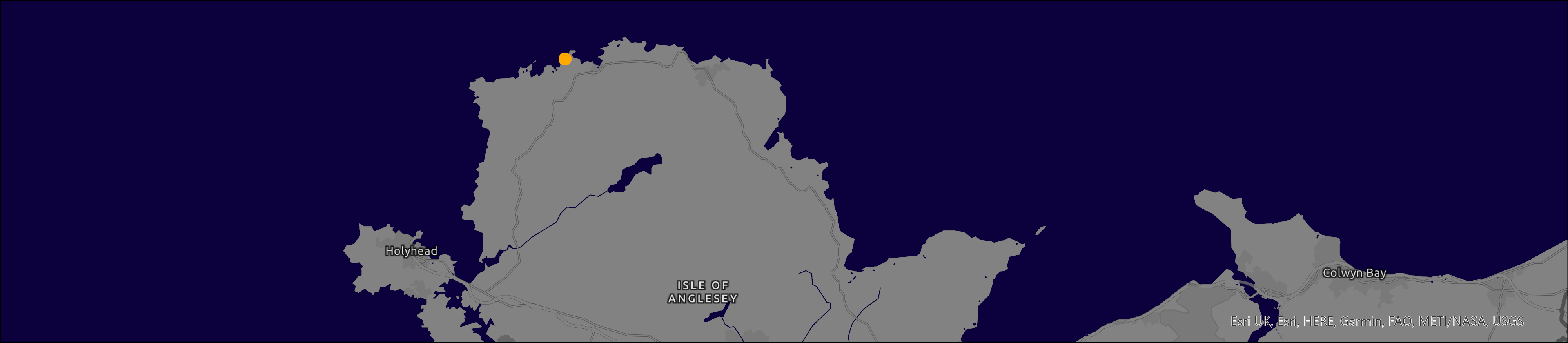 wylfa nuclear power station uk-map