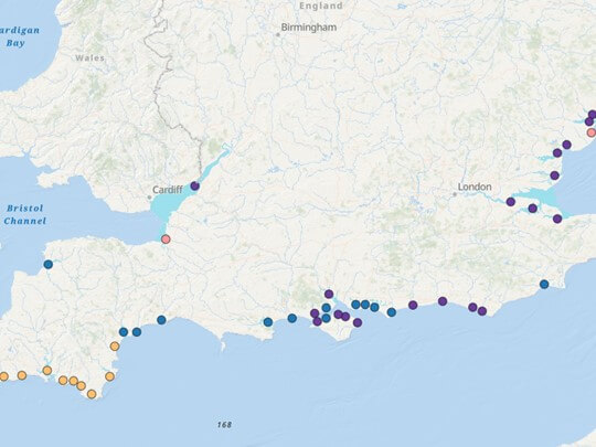 estuaries database viewer