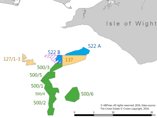 Marine licence application support for Isle of Wight aggregate dredging