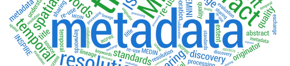Metadata word cloud