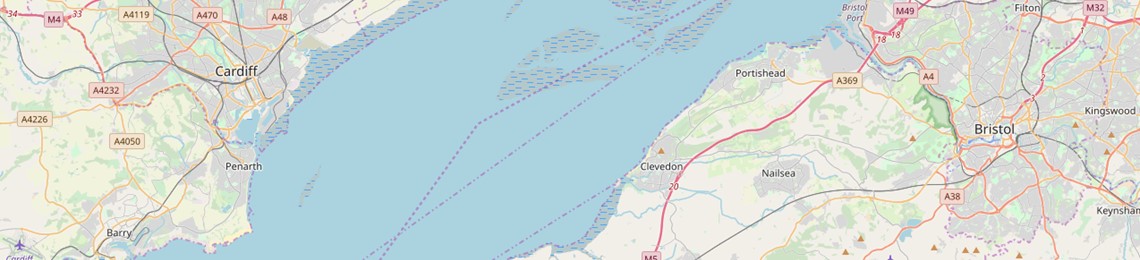 map of severn estuary