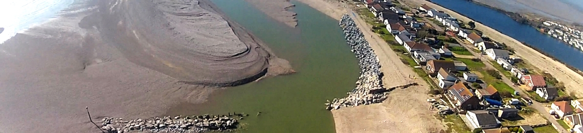 Pagham fisheye aerial