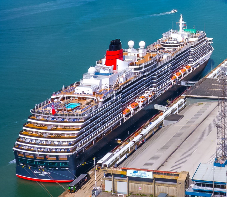 HMS Queen Victoria ABP Port of Southampton