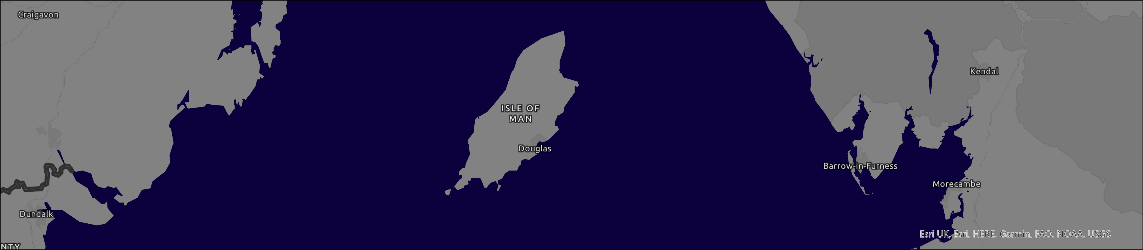douglas harbour uk map
