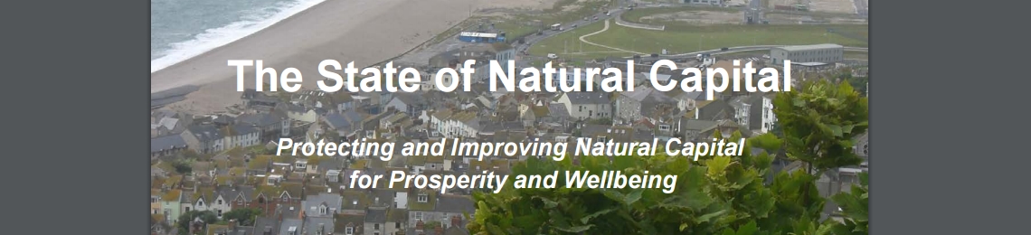 The State of Natural Capital Report